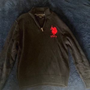 U.S. Polo Assn. Boys Quarter Zip